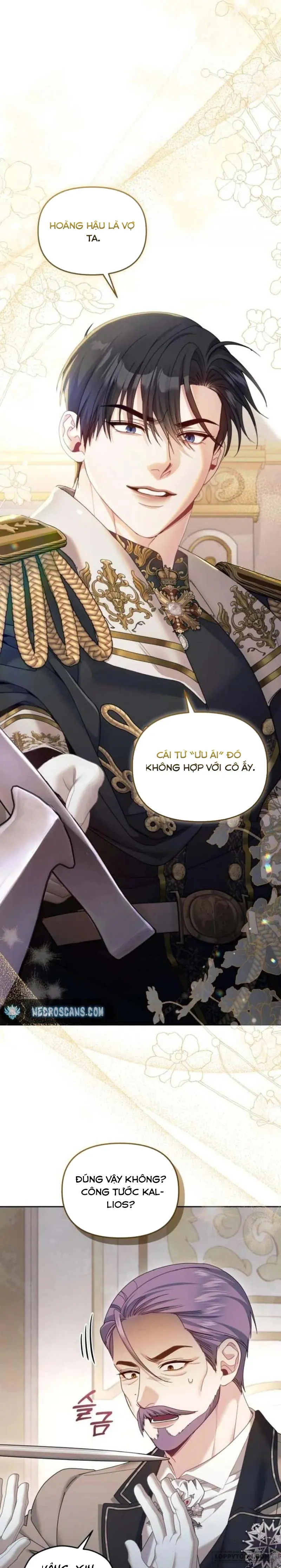 Tôi Đã Trải Qua Đêm Đầu Tiên Dù Chỉ Là Hoàng Hậu Thay Thế Chap 25 - trang 17
