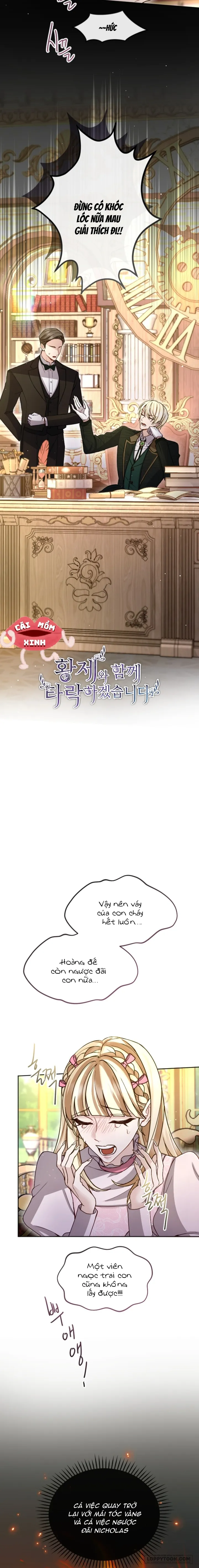 Tôi Sẽ Bị Trừ Khử Cùng Hoàng Đế Chap 90 - trang 3