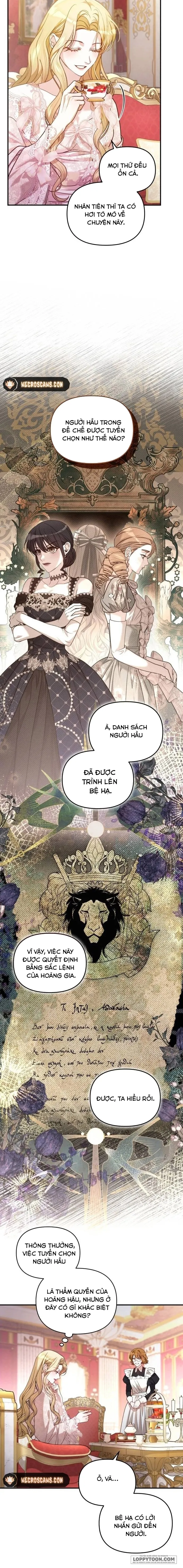 Tôi Đã Trải Qua Đêm Đầu Tiên Dù Chỉ Là Hoàng Hậu Thay Thế Chap 4 - trang 12