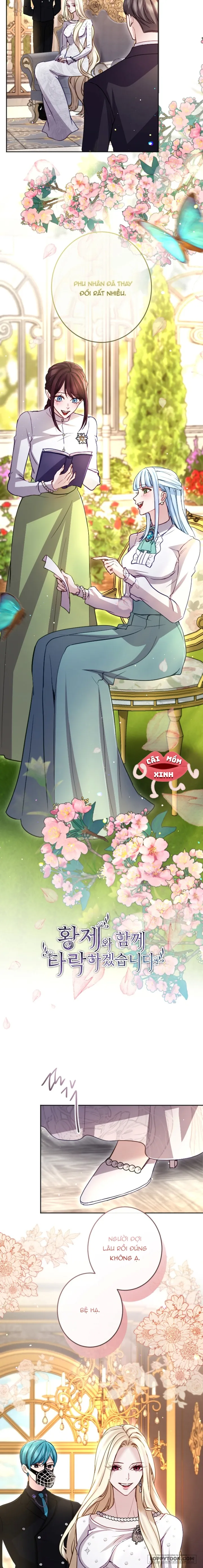 Tôi Sẽ Bị Trừ Khử Cùng Hoàng Đế Chap 98 - trang 2
