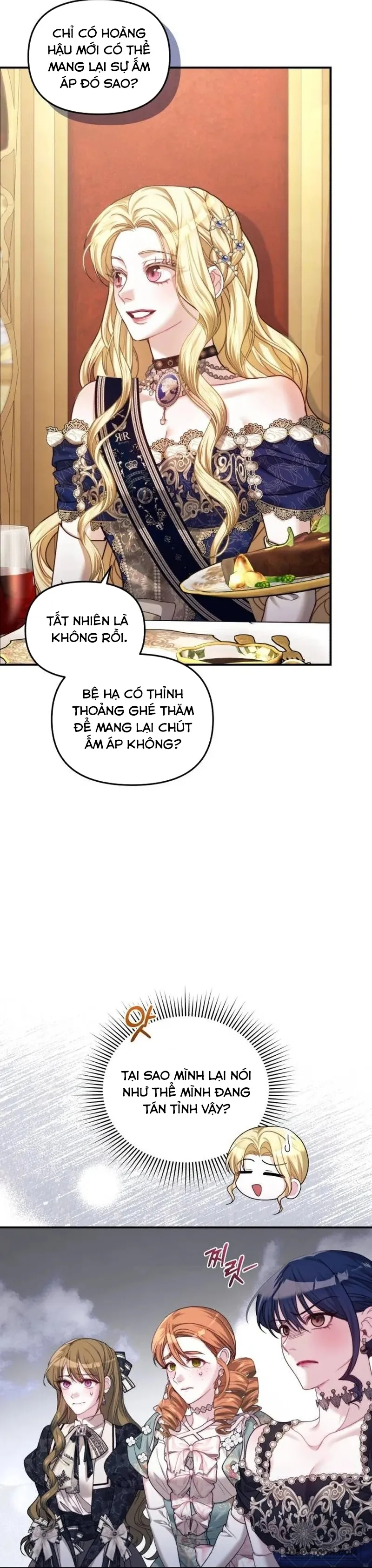 Tôi Đã Trải Qua Đêm Đầu Tiên Dù Chỉ Là Hoàng Hậu Thay Thế Chap 5 - trang 27