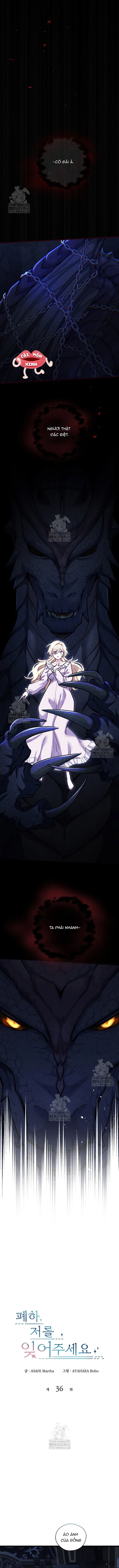Bệ Hạ, Xin Hãy Quên Tôi Đi Chap 36 - trang 1