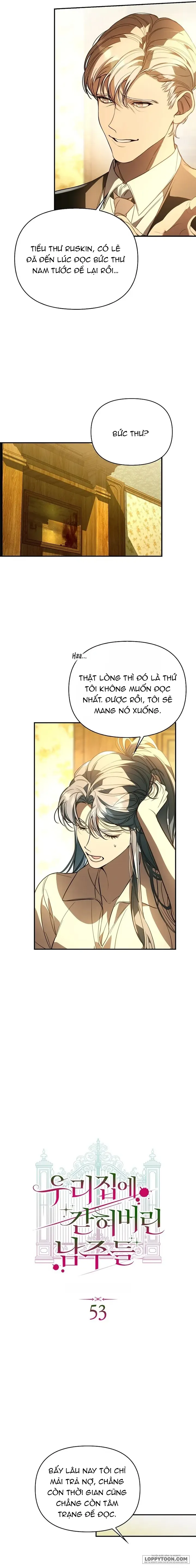 Những Nam Chính Bị Mắc Kẹt Trong Nhà Của Tôi Chap 53 - trang 7