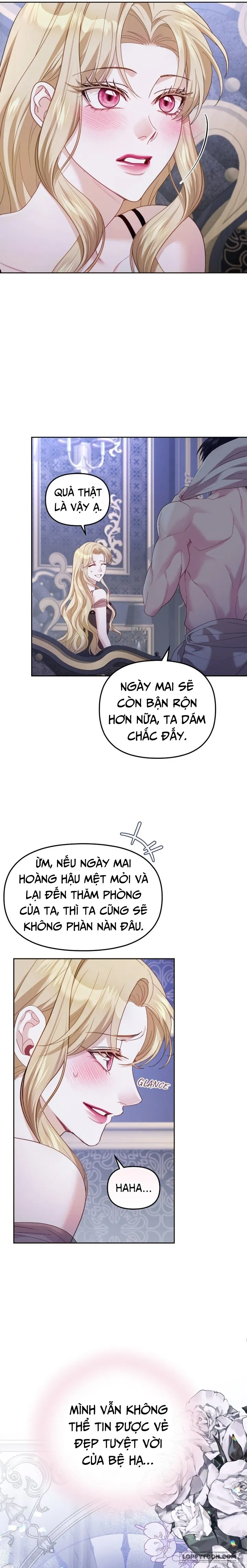 Tôi Đã Trải Qua Đêm Đầu Tiên Dù Chỉ Là Hoàng Hậu Thay Thế Chap 43 - trang 15