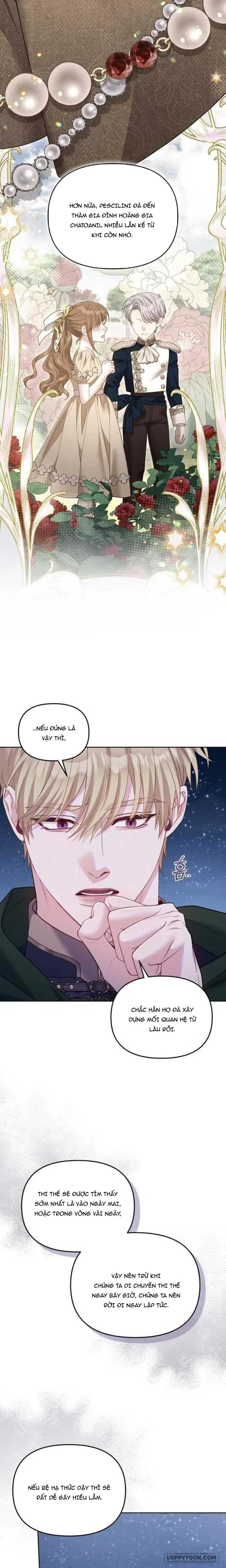 Tôi Đã Trải Qua Đêm Đầu Tiên Dù Chỉ Là Hoàng Hậu Thay Thế Chap 36 - trang 16
