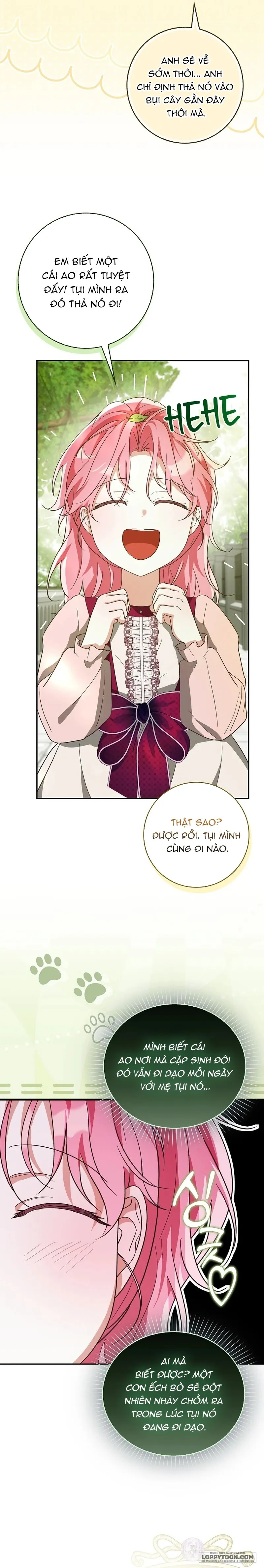 Tôi Sẽ Cố Gắng Cứu Cha Chap 14 - trang 23