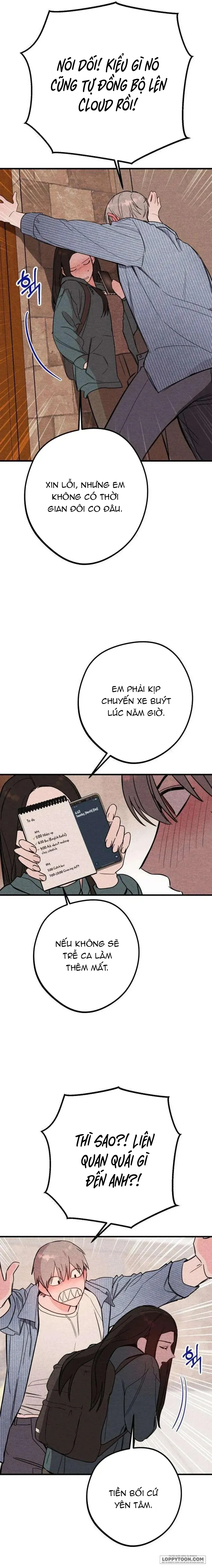 Bộ Mặt Che Giấu Của Tiền Bối Hoàn Hảo Chap 2 - Khoá quần - trang 7