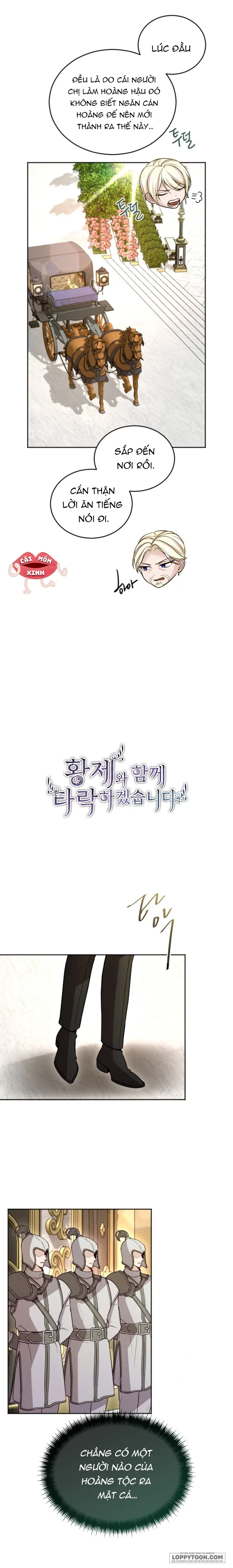 Tôi Sẽ Bị Trừ Khử Cùng Hoàng Đế Chap 109 - trang 2