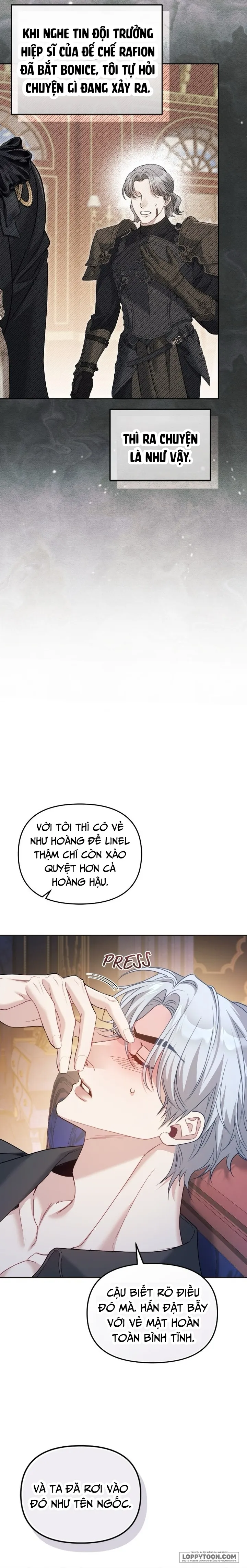 Tôi Đã Trải Qua Đêm Đầu Tiên Dù Chỉ Là Hoàng Hậu Thay Thế Chap 50 - trang 4