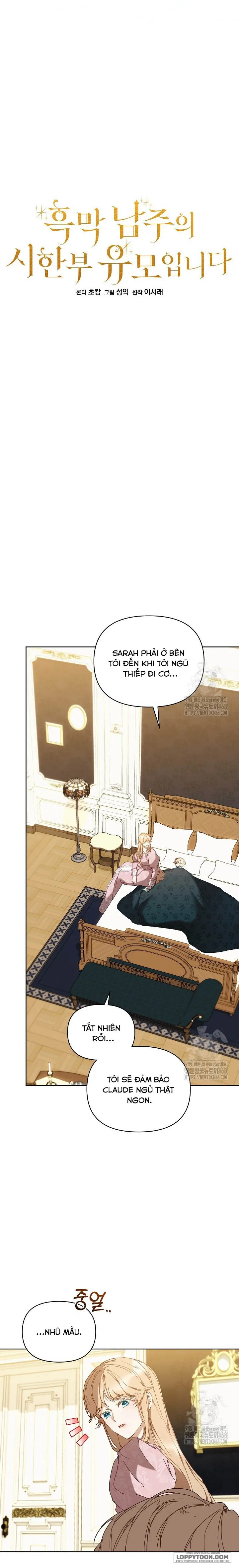 Trở Thành Bảo Mẫu Mắc Bệnh Nan Y Của Nam Chính Hắc Ám Chap 65 - trang 4