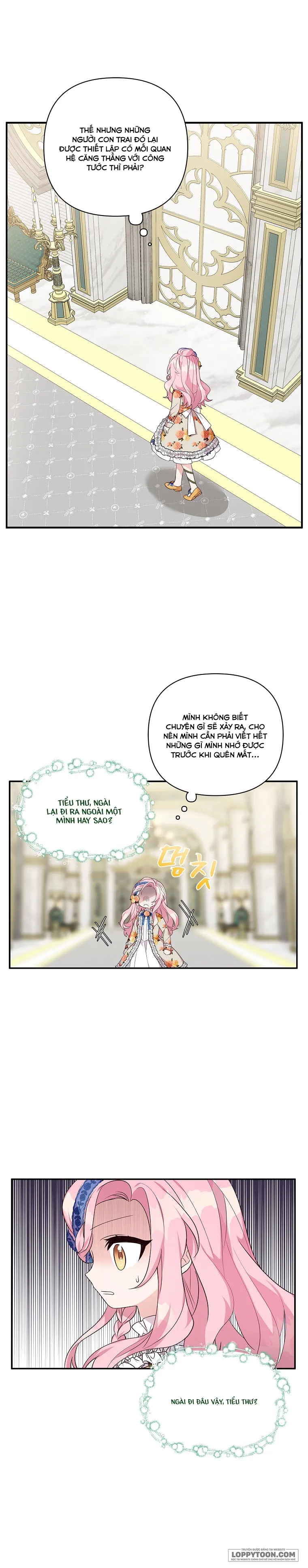 Tôi Đã Trở Thành Con Gái Út Của Công Tước Phản Diện Chap 8 - trang 14