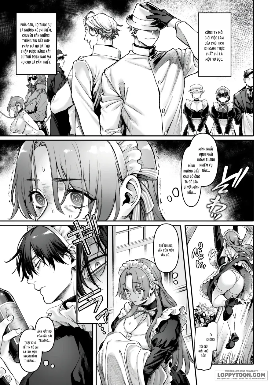 [18+] RTA Trả Nợ Của Nữ Điệp Viên Và Anh Chàng Hầu Gái! Chap 1.1 - trang 10