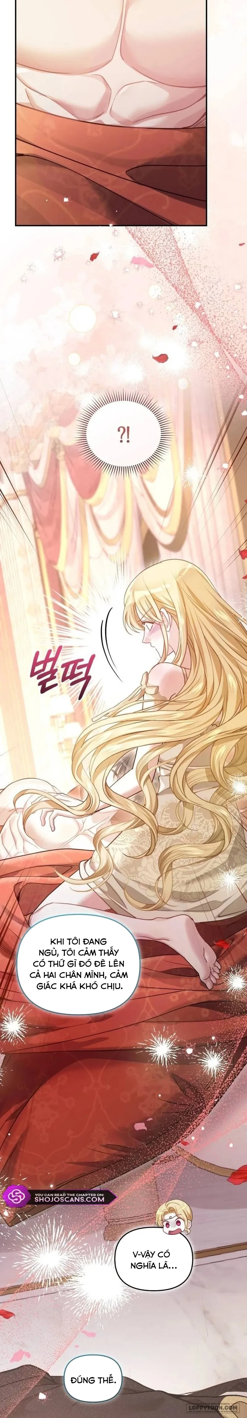 Tôi Đã Trải Qua Đêm Đầu Tiên Dù Chỉ Là Hoàng Hậu Thay Thế Chap 13 - trang 17