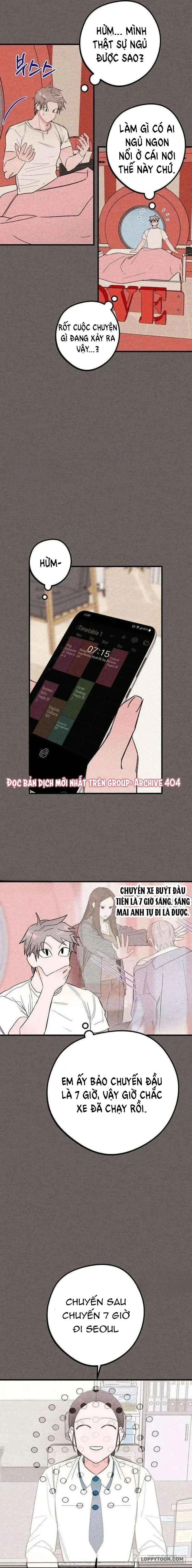 Bộ Mặt Che Giấu Của Tiền Bối Hoàn Hảo Chap 5 - 2 ngày 1 đêm - trang 4