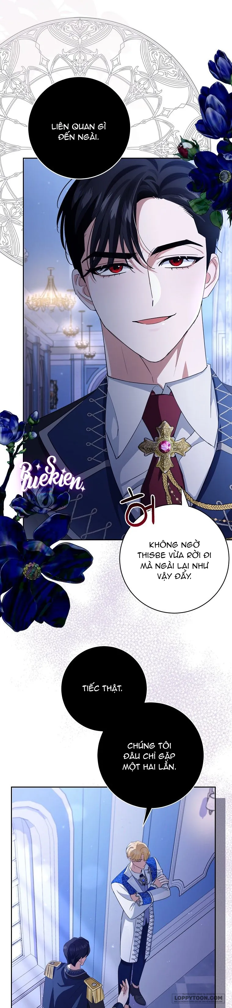 Vị Hôn Phu Phản Diện Cản Trở Con Đường Hoa Của Tôi Chap 14 - trang 2