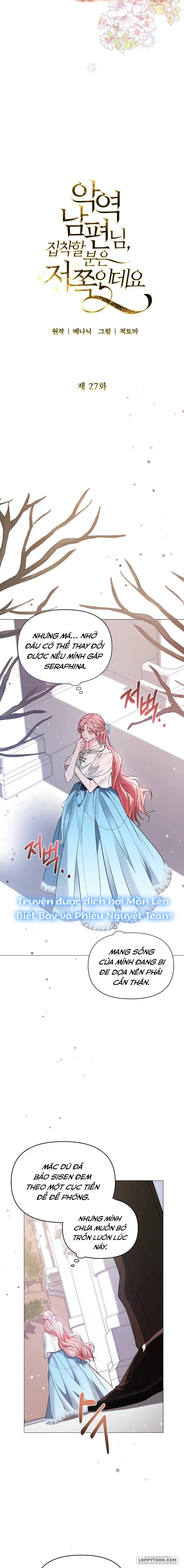 Tôi Bị Ám Ảnh Bởi Người Chồng Phản Diện Chap 27 - trang 3