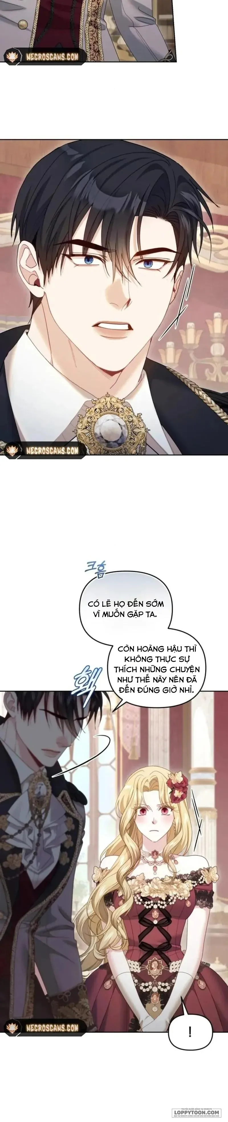 Tôi Đã Trải Qua Đêm Đầu Tiên Dù Chỉ Là Hoàng Hậu Thay Thế Chap 27 - trang 8