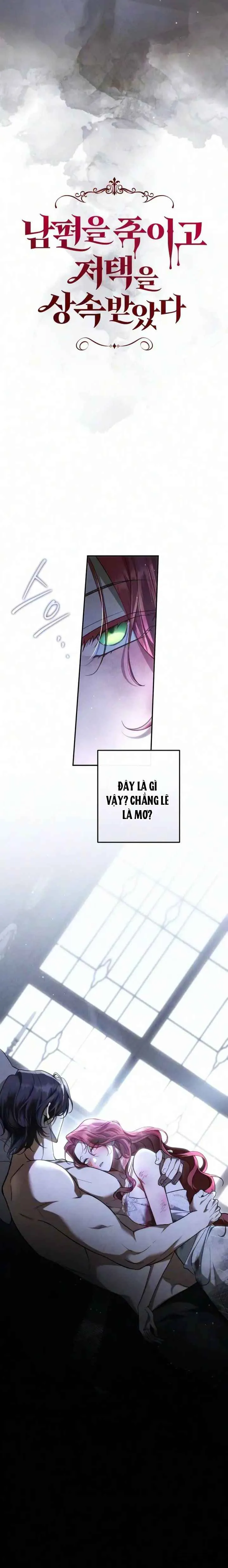 Giết Chồng Rồi Thừa Kế Dinh Thự Chap 2 - trang 6