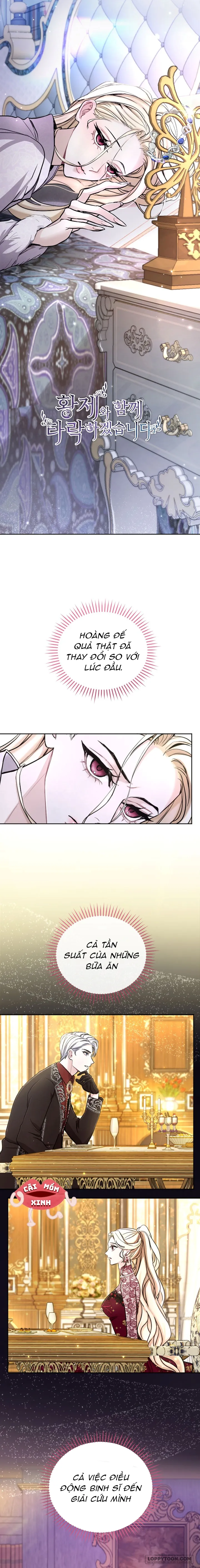 Tôi Sẽ Bị Trừ Khử Cùng Hoàng Đế Chap 73 - trang 1