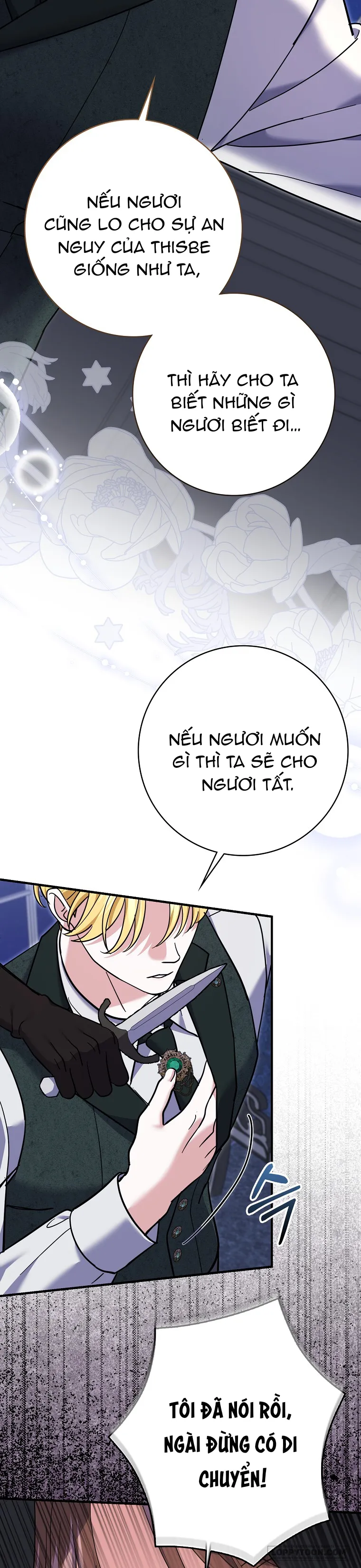 Vị Hôn Phu Phản Diện Cản Trở Con Đường Hoa Của Tôi Chap 63 - trang 35