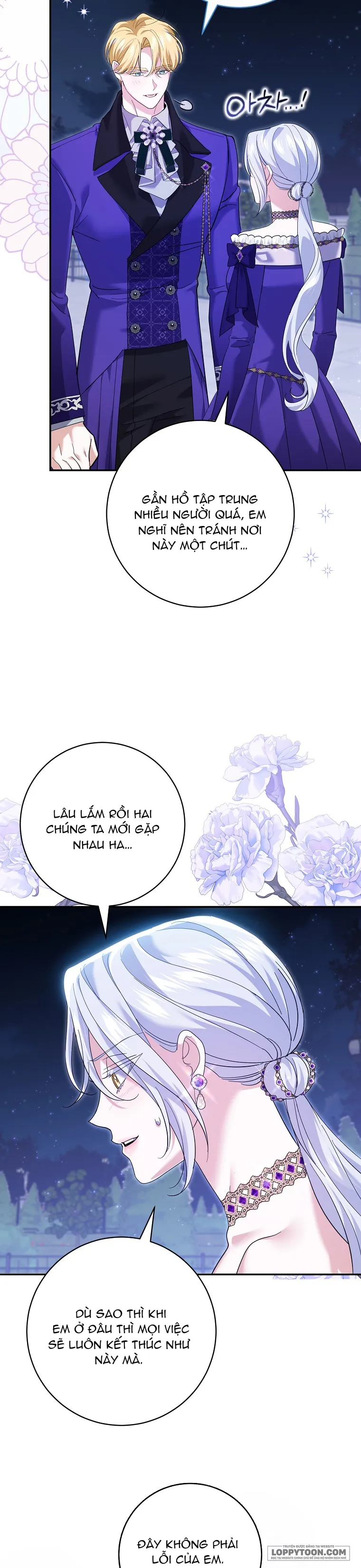 Vị Hôn Phu Phản Diện Cản Trở Con Đường Hoa Của Tôi Chap 29 - trang 25