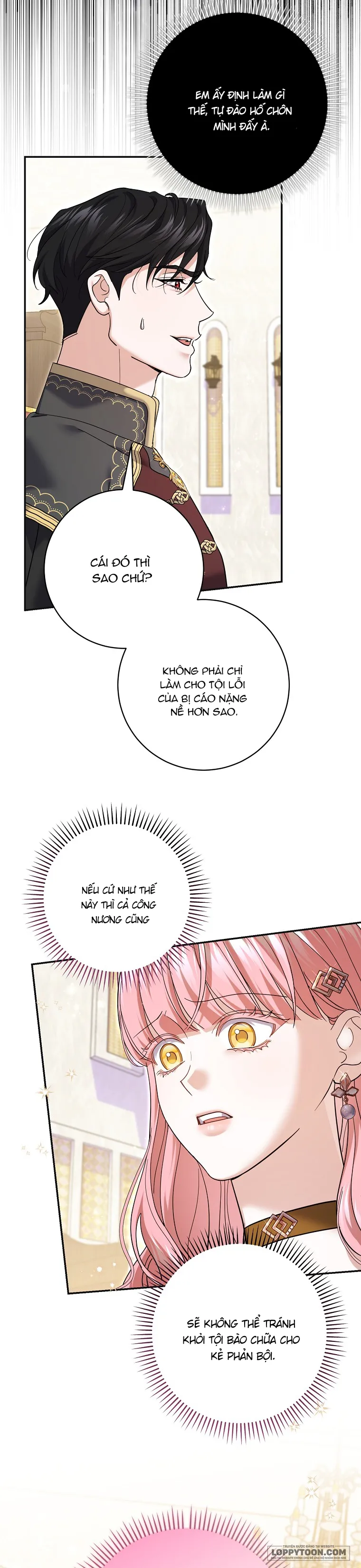Vị Hôn Phu Phản Diện Cản Trở Con Đường Hoa Của Tôi Chap 39 - trang 22