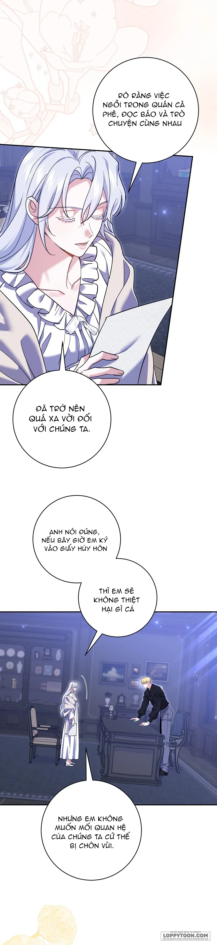 Vị Hôn Phu Phản Diện Cản Trở Con Đường Hoa Của Tôi Chap 41 - trang 30