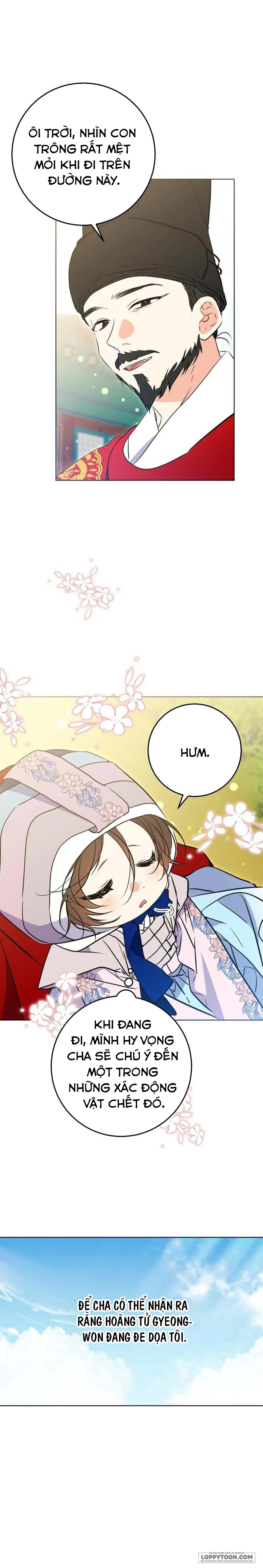 Tôi Sinh Ra Là Con Gái Của Một Cung Phi Hèn Mọn Chap 16 - trang 7
