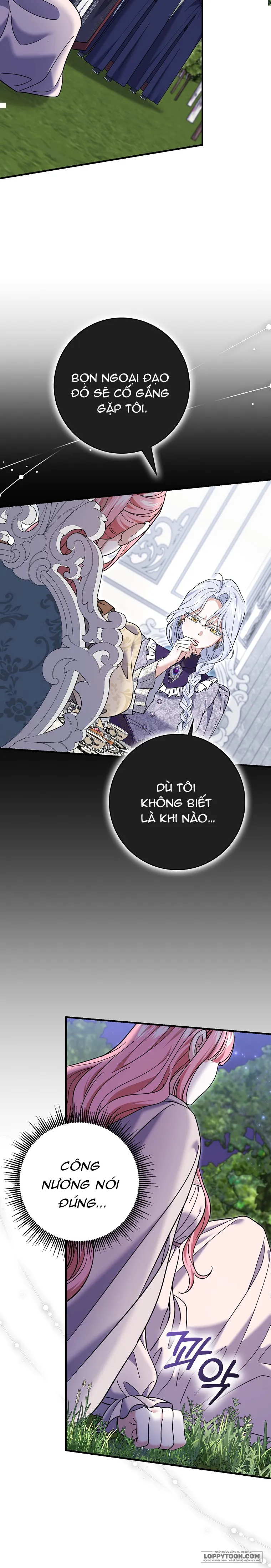 Vị Hôn Phu Phản Diện Cản Trở Con Đường Hoa Của Tôi Chap 59 - trang 27