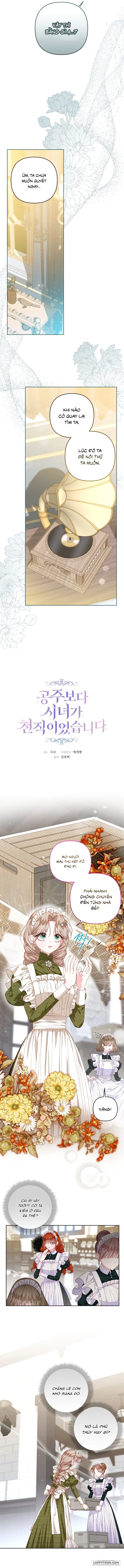 Trở Thành Hầu Nữ Còn Quan Trọng Hơn Là Làm Công Chúa Chap 36 - trang 3