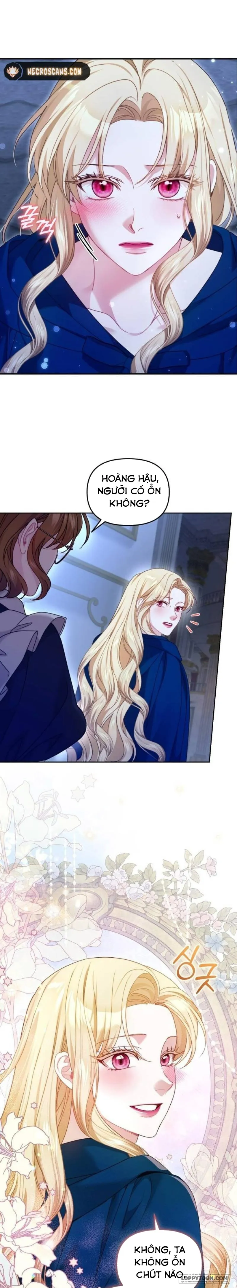 Tôi Đã Trải Qua Đêm Đầu Tiên Dù Chỉ Là Hoàng Hậu Thay Thế Chap 19 - trang 9