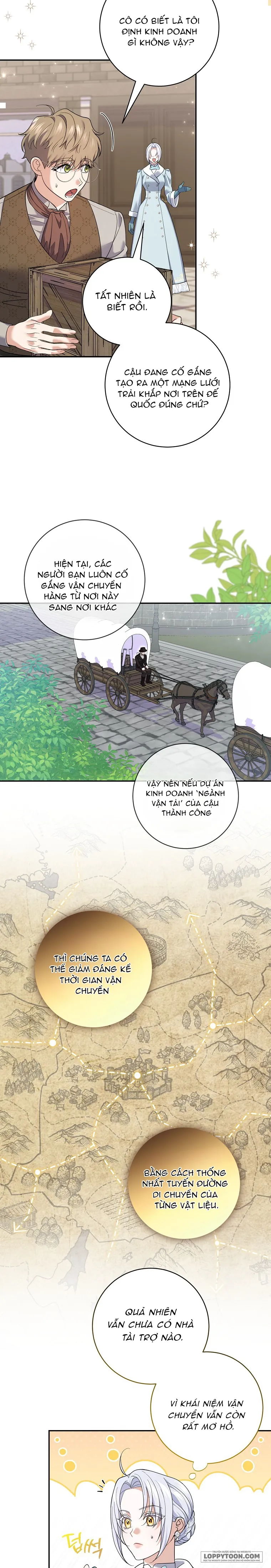 Vị Hôn Phu Phản Diện Cản Trở Con Đường Hoa Của Tôi Chap 42 - trang 27