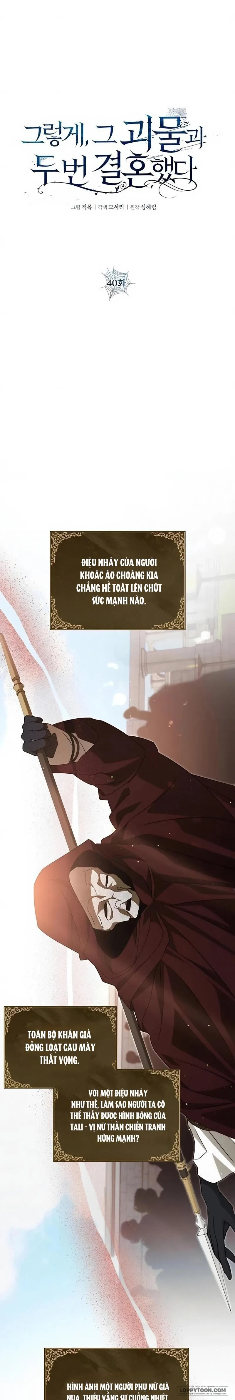 Lần Thứ Hai Tôi Kết Hôn Với Quái Vật Chap 40 - trang 5