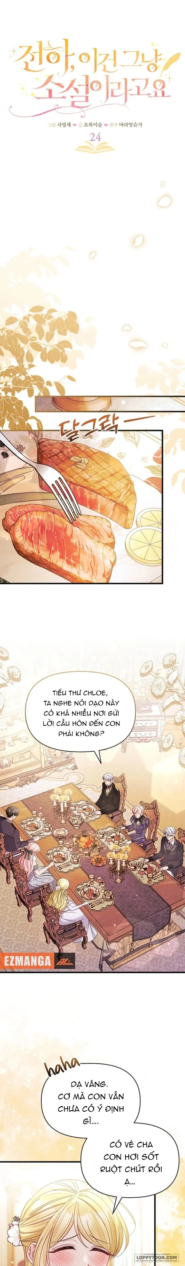 Điện Hạ, Đây Chỉ Là Một Cuốn Tiểu Thuyết Chap 24 - trang 3