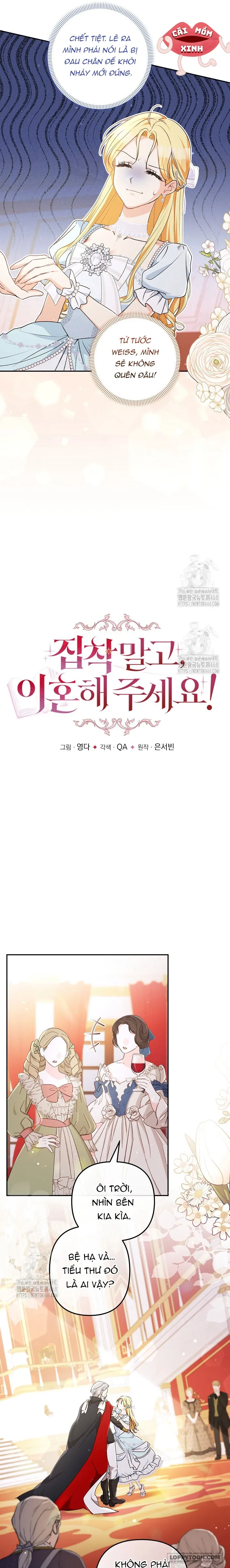 Đừng Cố Chấp Nữa, Chúng Ta Ly Hôn Đi! Chap 6 - trang 3